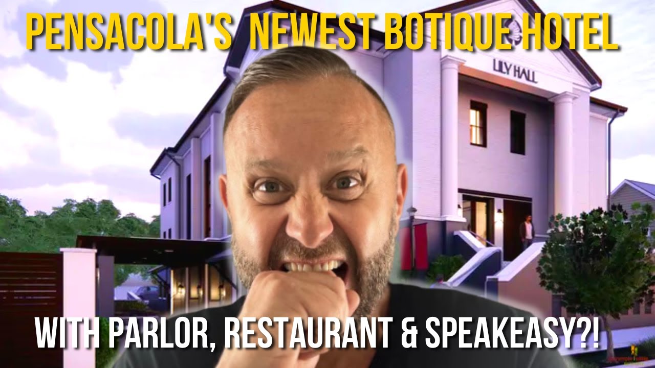 Lily Hall - Pensacola Florida's Newest Boutique Lodging | Includes Parlor, Speakeasy & Restaurant!