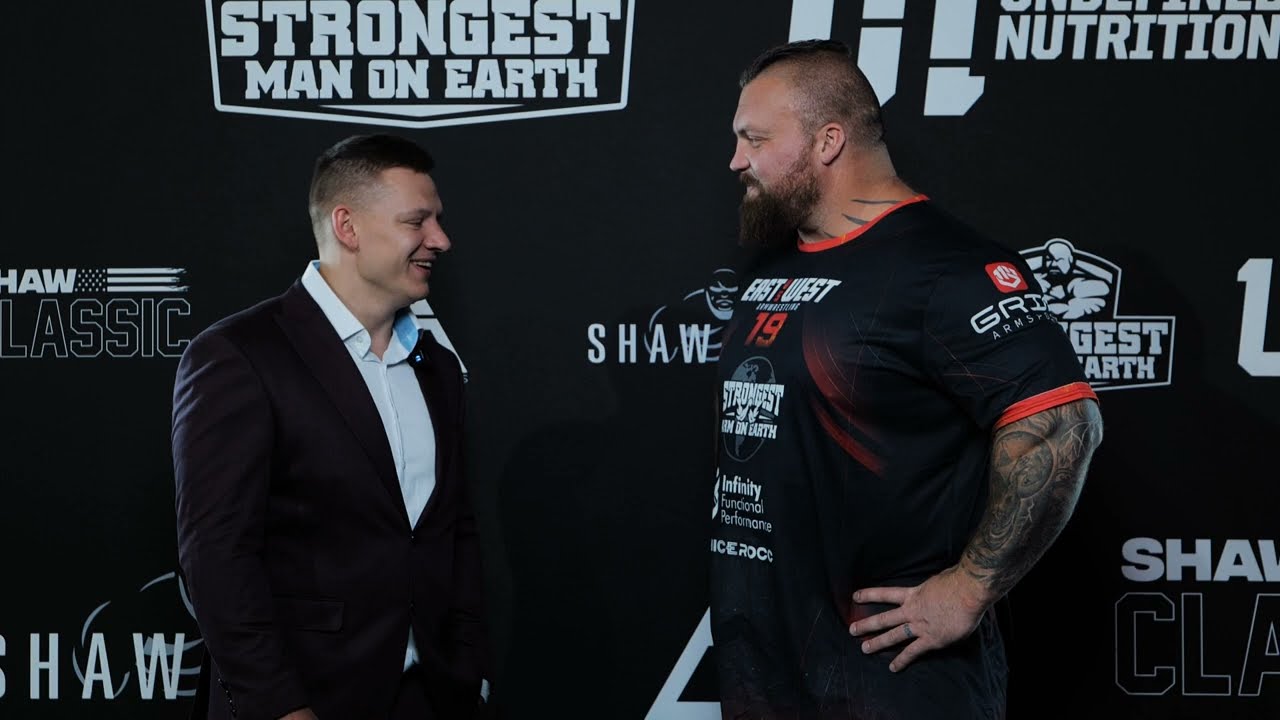 EDDIE HALL POST SUPER MATCH INTERVIEW