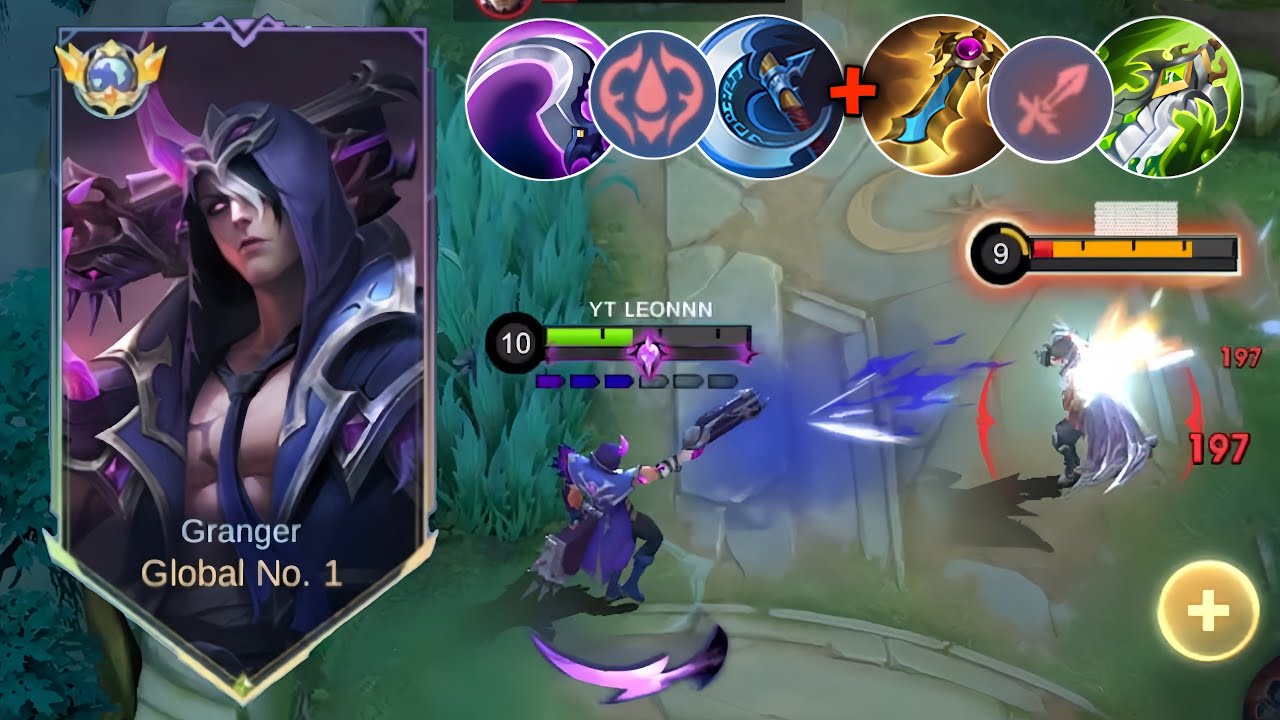 TOP GLOBAL GRANGER NEW 1 HIT BUILD GOLD LANE FOR NEW SEASON 36 ☠️ (you must try)