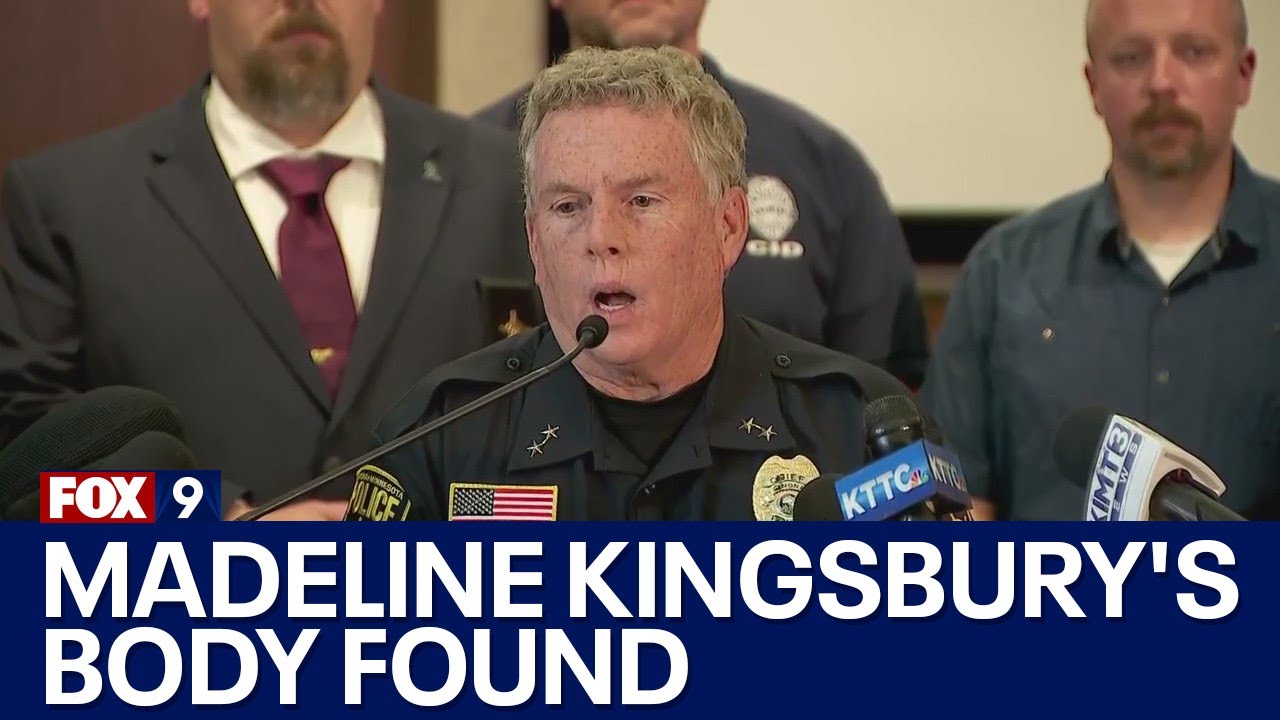 Madeline Kingsbury's body found: Full press conference