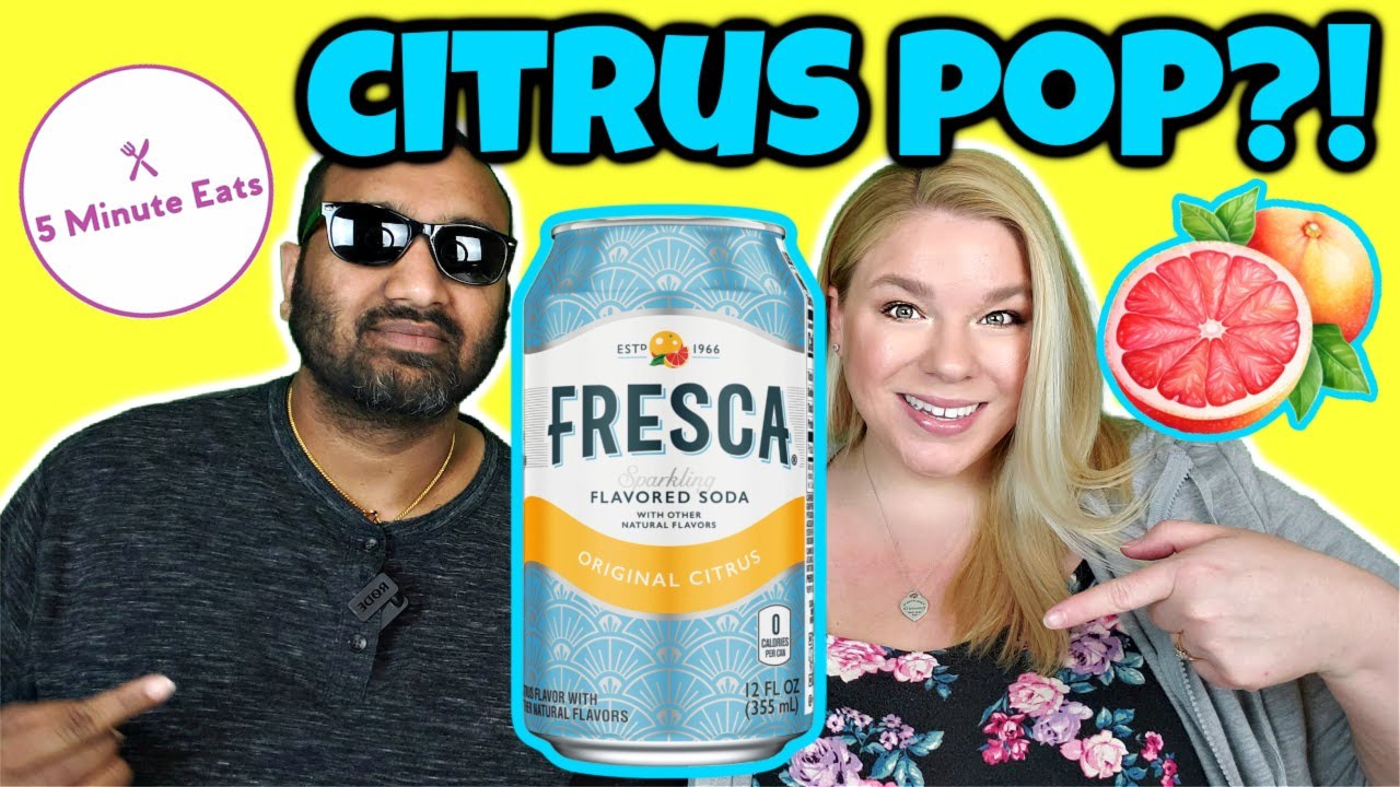 Fresca Sparkling Flavored Soda Original Grapefruit Citrus Review