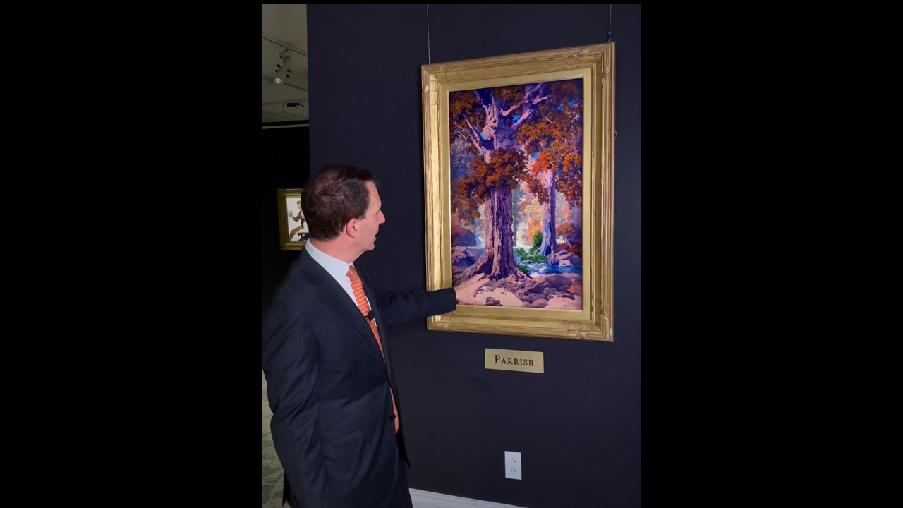 Expert Insights with Bill Rau: Autumn Woods by Maxfield Parrish