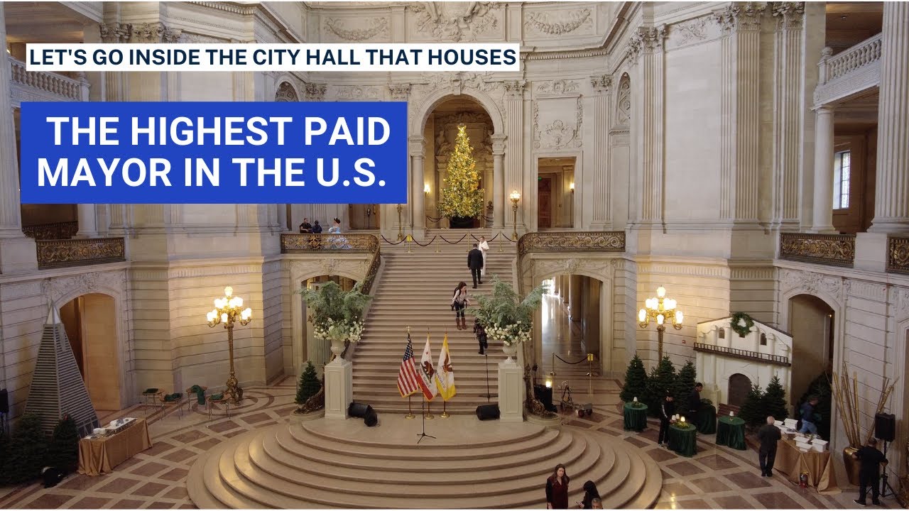 Exploring San Francisco CITY HALL that houses the HIGHEST PAID MAYOR in the US