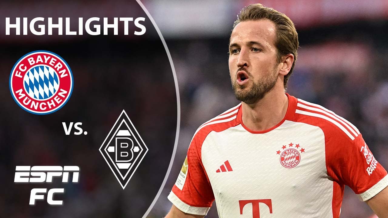 Bayern Munich vs. Monchengladbach | Bundesliga Highlights | ESPN FC
