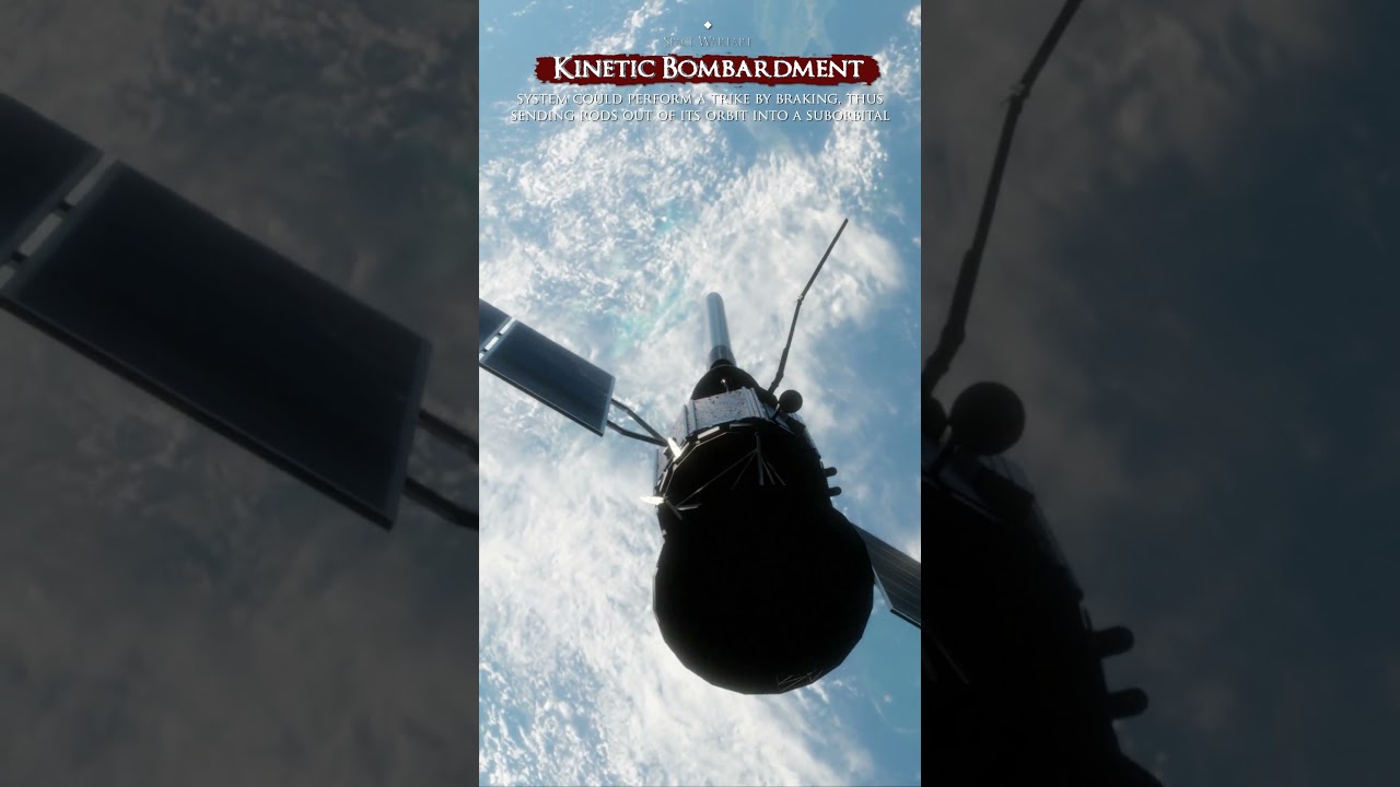 Kinetic bombardment #shorts #documentary #fypシ #fyp #military #tactical #space #rod #history #war