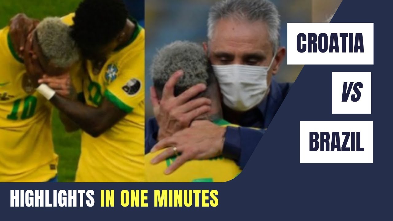 Croatia vs Brazil Highlight Stats - Quarter Finals