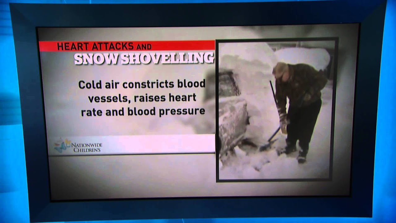 Why snow shoveling can be dangerous