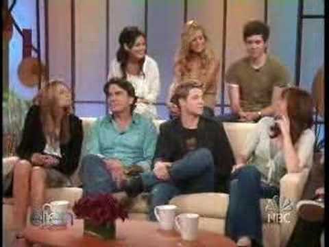 Adam Brody in Ellen with the OC Cast