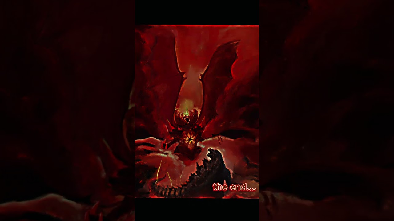 he's coming for you.......#edit #godzilla #monsterverse #destoroyah #godzillavsdestoroyah