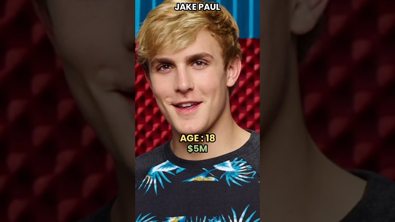 The Evolution Of Jake Paul #shorts #subscribers #theevolution #shortsfeed