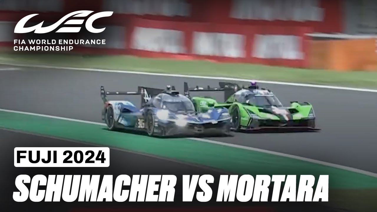 Mick Schumacher 🆚 Edoardo Mortara I 2024 6 Hours of Fuji I FIA WEC