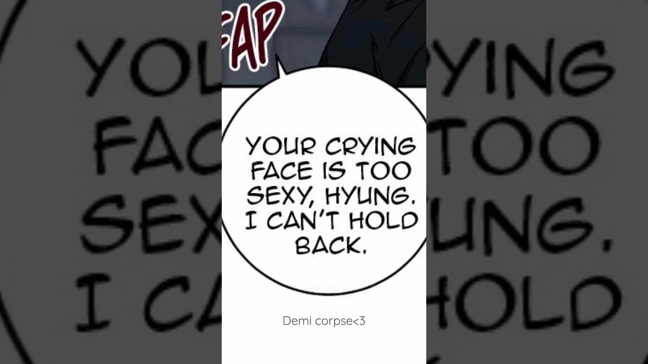 "your crying face is too smexy hyung~" (love jinx) #bl #alightmotion