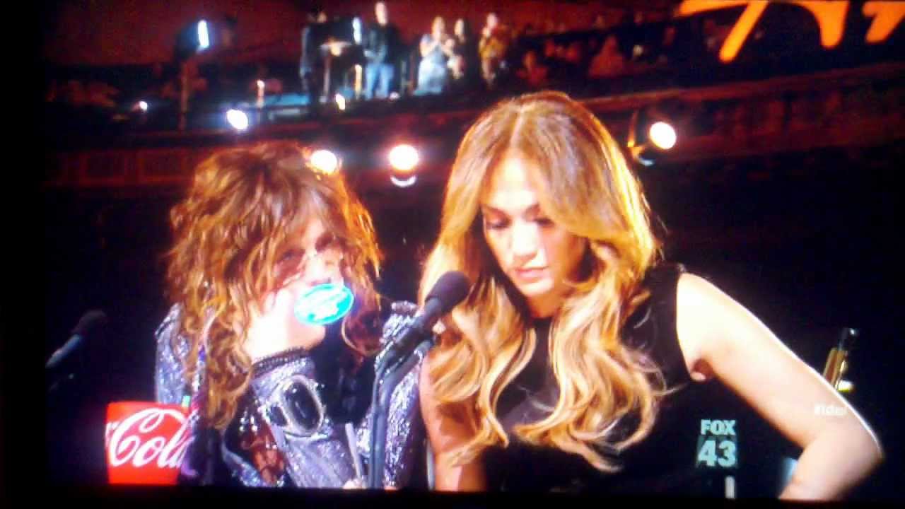 Jim carrey's daughter Jane Carrey leaves American Idol 2012