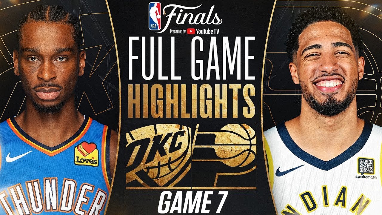 THUNDER vs PACERS FULL GAME 7 HIGHLIGHTS JUNE 22, 2025 NBA FINALS FULL GAME 7 HIGHLIGHTS TODAY 2K25