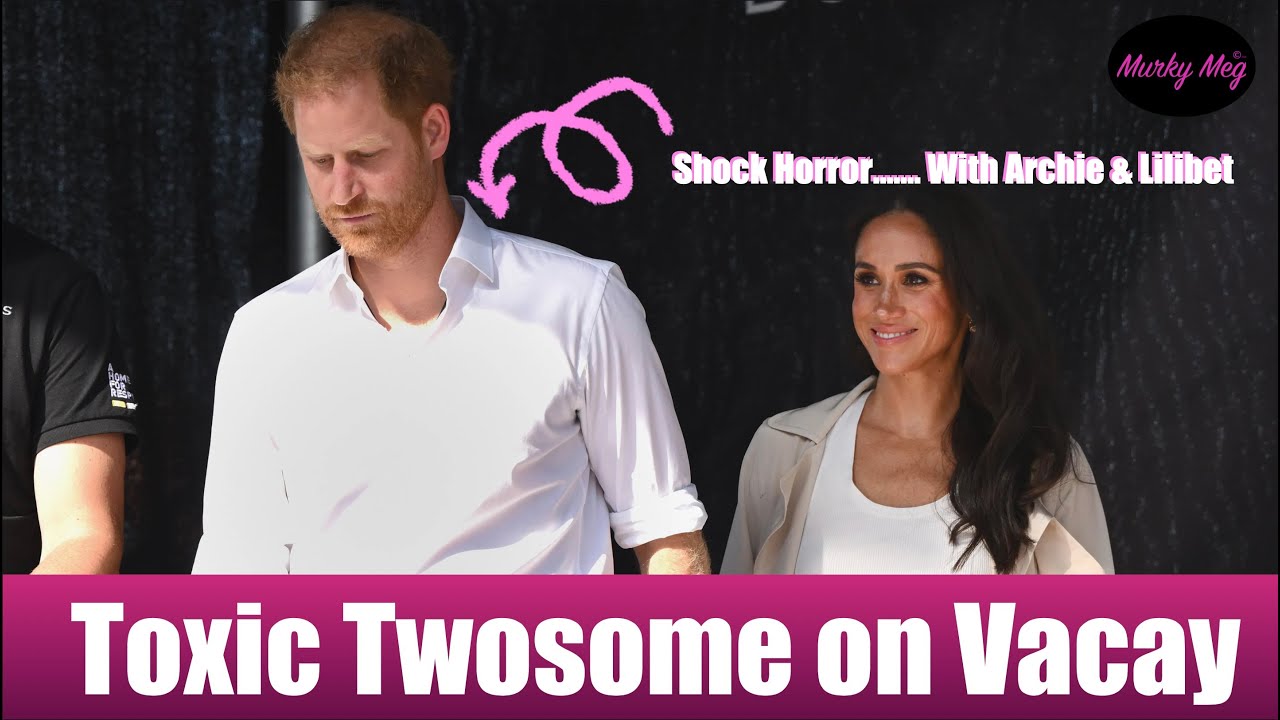 Harry & Meghan Pap'd with Children in Costa Rica