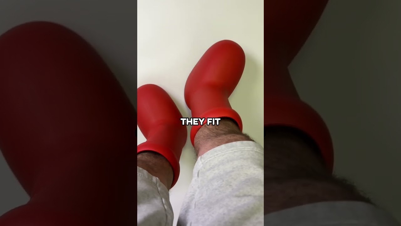 How Comfortable are MSCHF Astro Boy Boots?😬