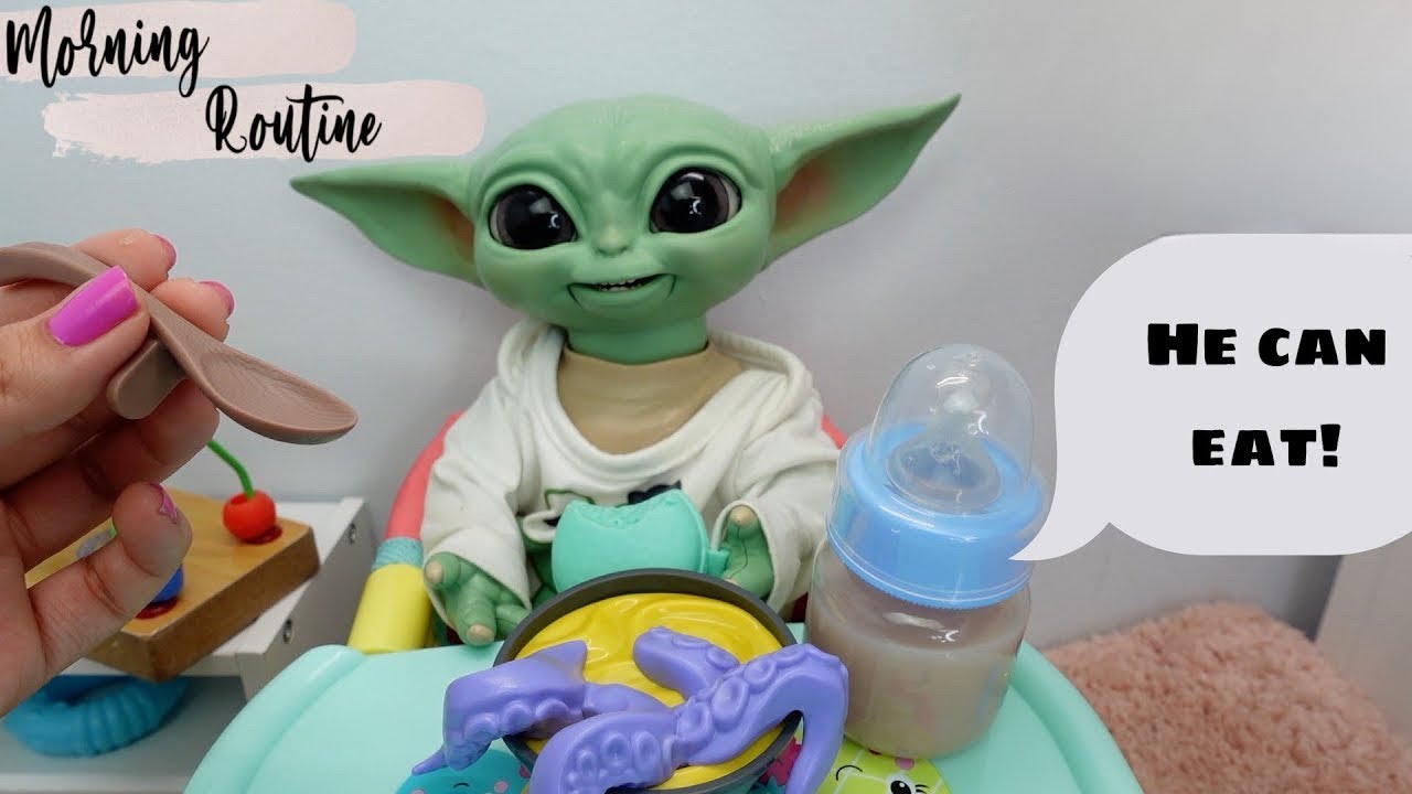 New Baby Doll Snackin Morning Routine