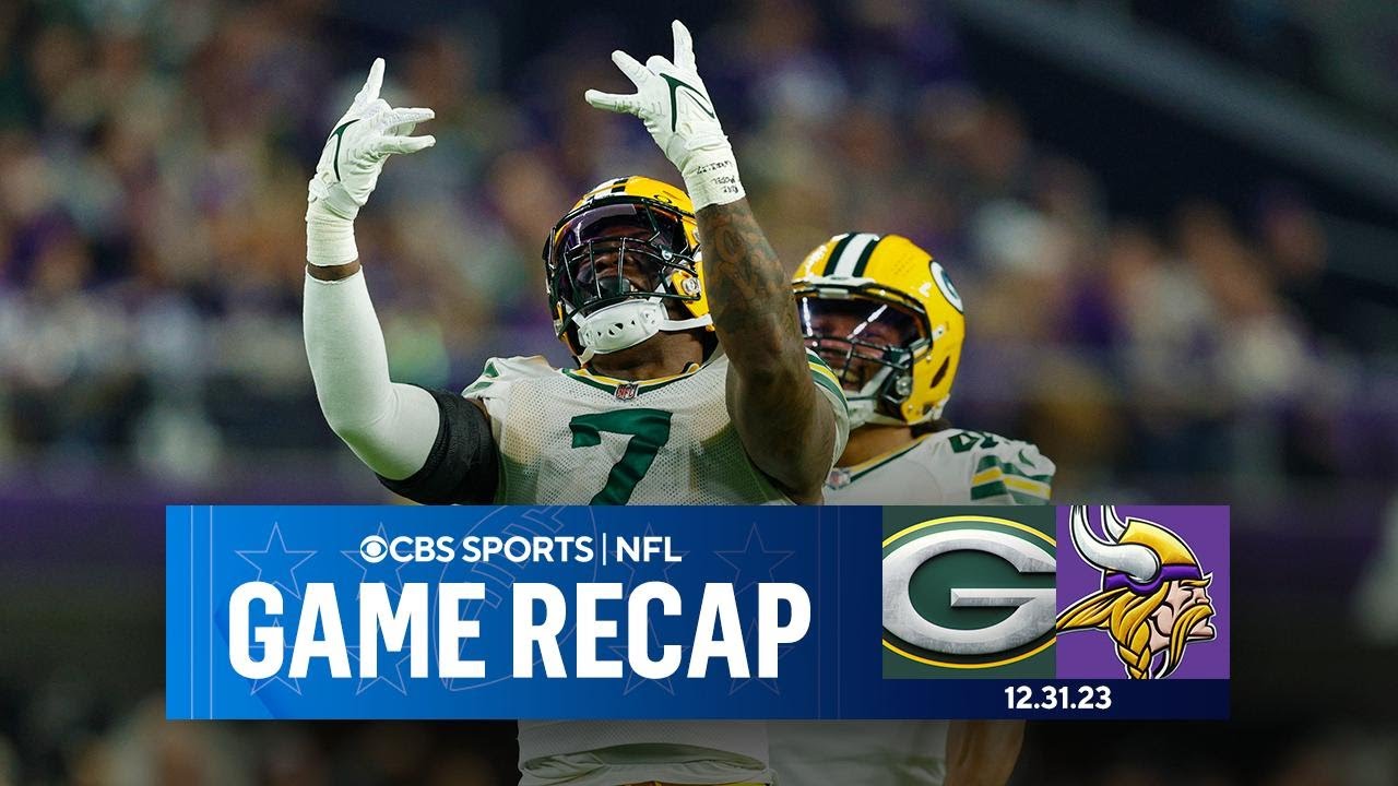 Packers move into FINAL NFC WILD CARD SPOT with BIG WIN | Game Recap | CBS Sports