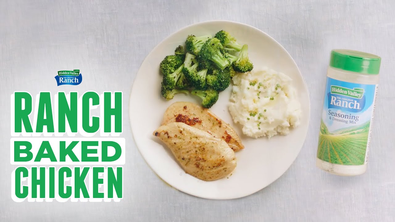 Baked Ranch Chicken | Keto-Friendly