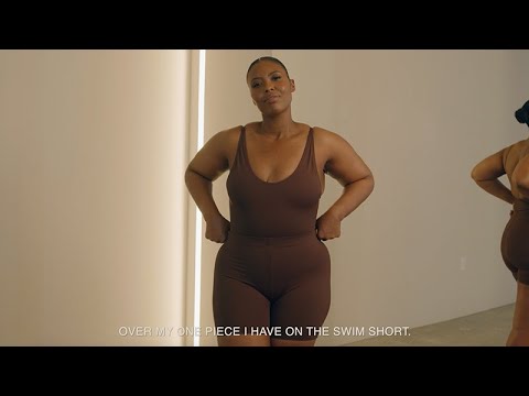 Alexus Gregg for SKIMS Swim