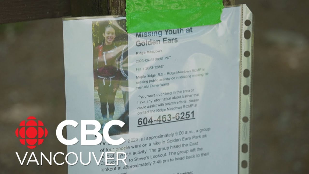 16 year old hiker still missing in Golden Ears Park