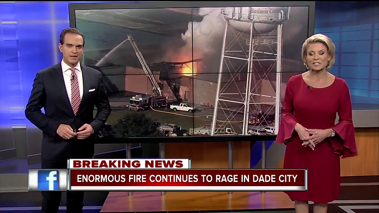 2-alarm fire destroys commercial building in Dade City