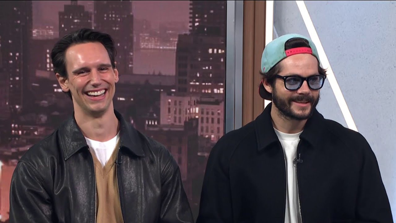 Cory Michael Smith & Dylan O’Brien on becoming Chevy Chase & Dan Aykroyd | New York Live TV