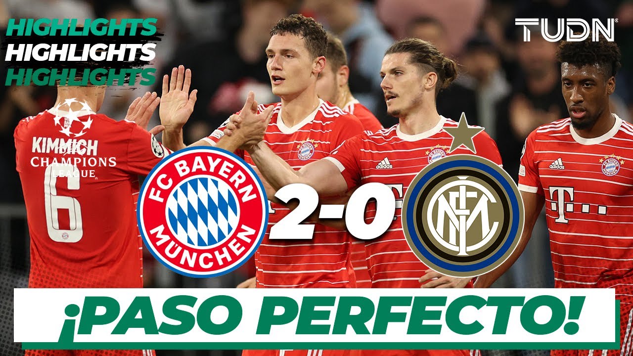 Highlights | Bayern 2-0 Inter | UEFA Champions League 22/23-J6 | TUDN
