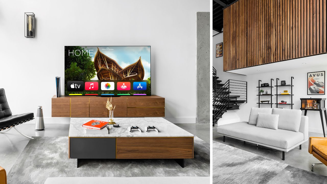 ULTIMATE Modern Living Room Theater Tour 2021!