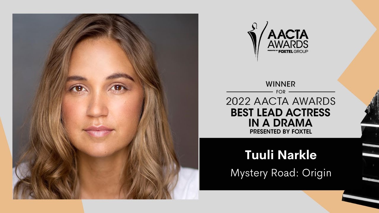 Tuuli Narkle (Mystery Road: Origin) wins Best Lead Actress in a Drama | 2022 AACTA Awards