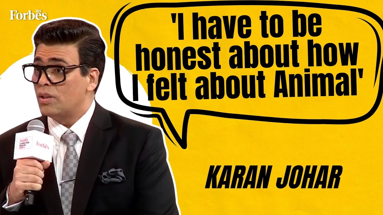 'I have to be honest about how I felt about Animal' : Karan Johar