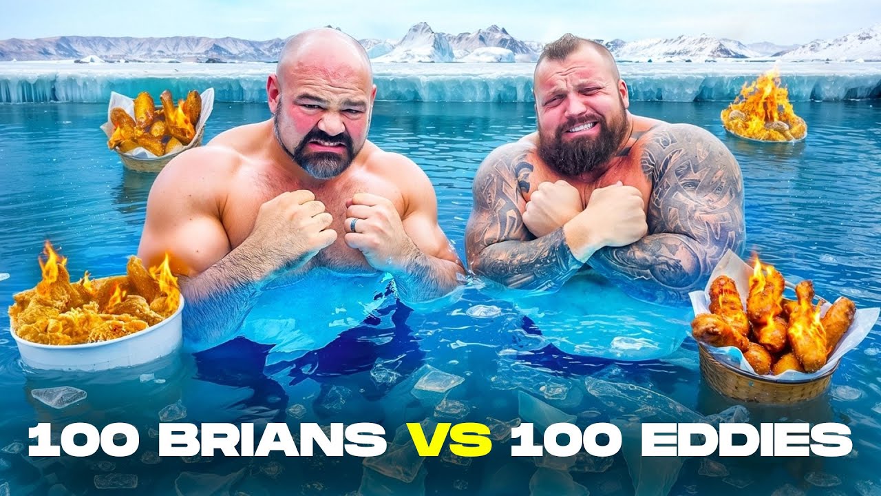 100 BRIAN SHAWS VS 100 EDDIE HALLS WHO WOULD WIN? | SPICY Q&A
