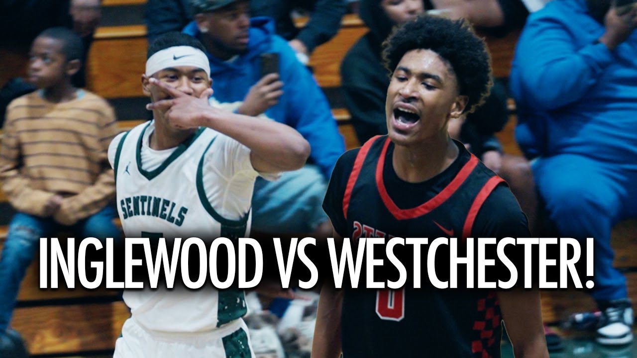 Mic'd Up Jason Crowe Jr. & Tajh Ariza FACE OFF! Inglewood vs Westchester!