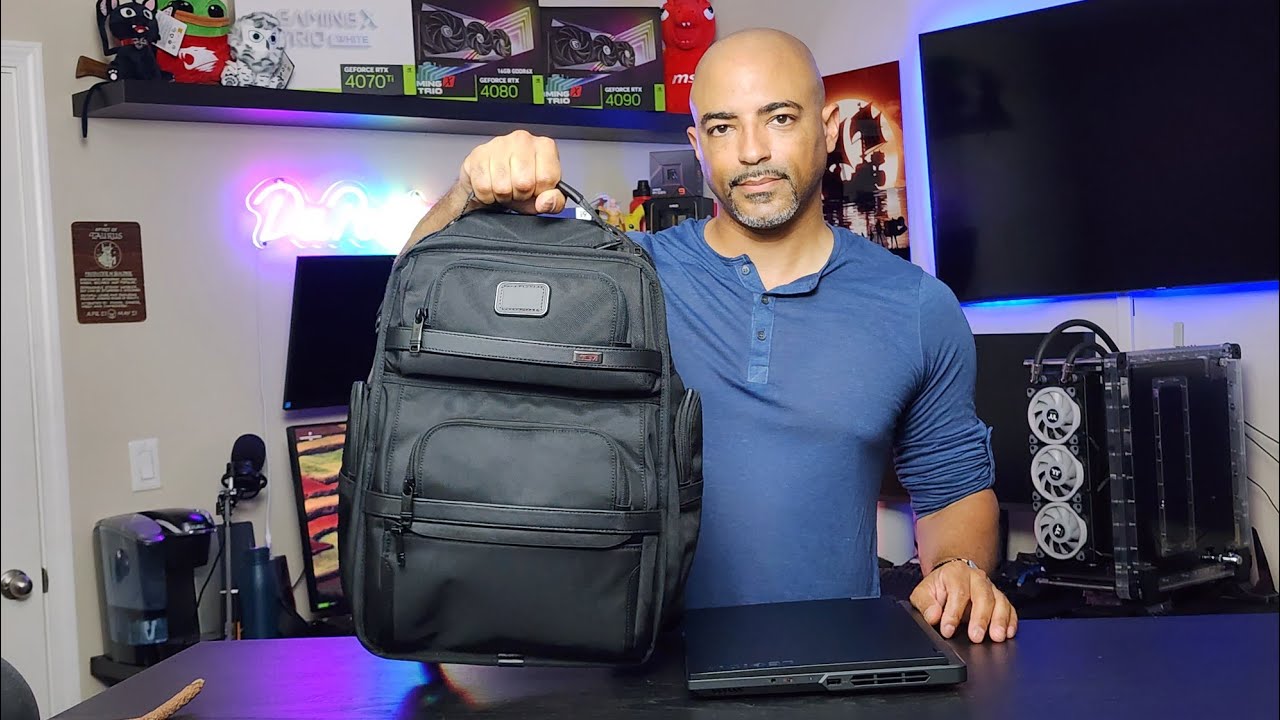 My New Tech/Travel Bag! TUMI Brief Pack Alpha 3
