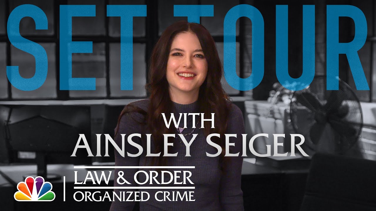 Set Tour with Ainsley Seiger | NBC's Law & Order: Organized Crime