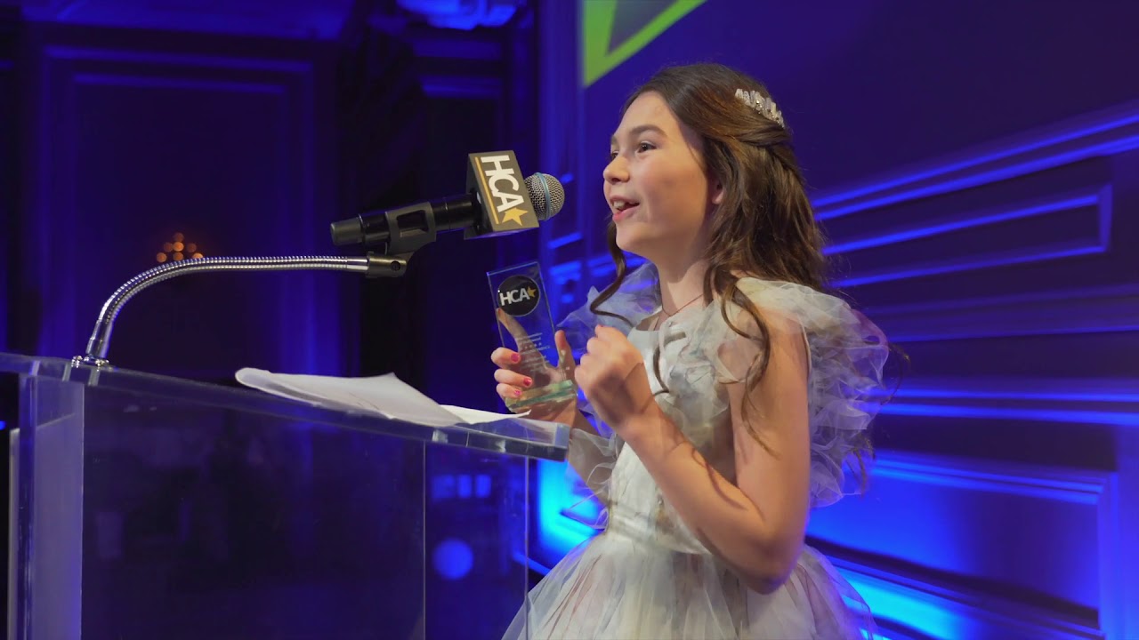 2020 HCA Film Awards - Brooklynn Prince receives the Next Generation of Hollywood Award