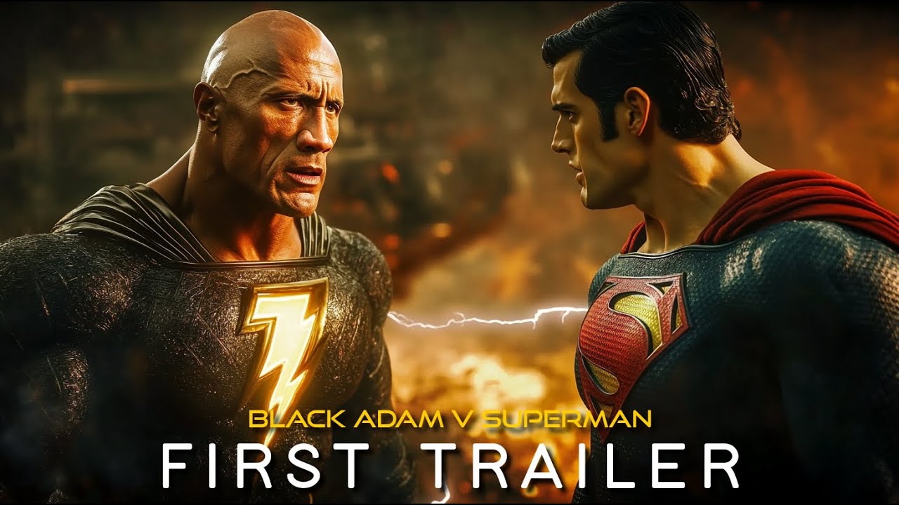 Black Adam V Superman (2026) - First Trailer | Henry Cavill, Dwayne Johnson - Concept Trailer