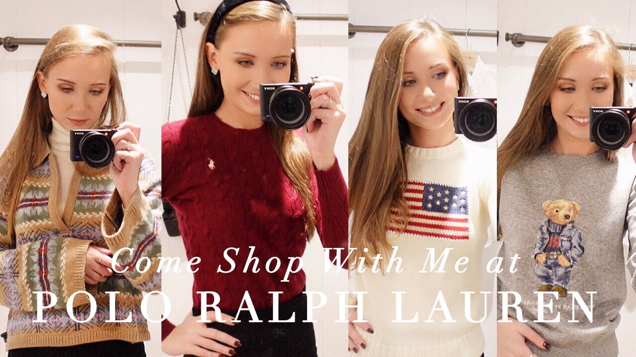POLO RALPH LAUREN OUTLET HAUL, SHOPPING VLOG & TRY ON - WINTER 2022