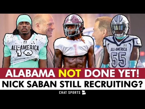 Alabama’s 2026 Recruiting Class Continues To Impress + Finebaum Says Nick Saban Is Still Recruiting?