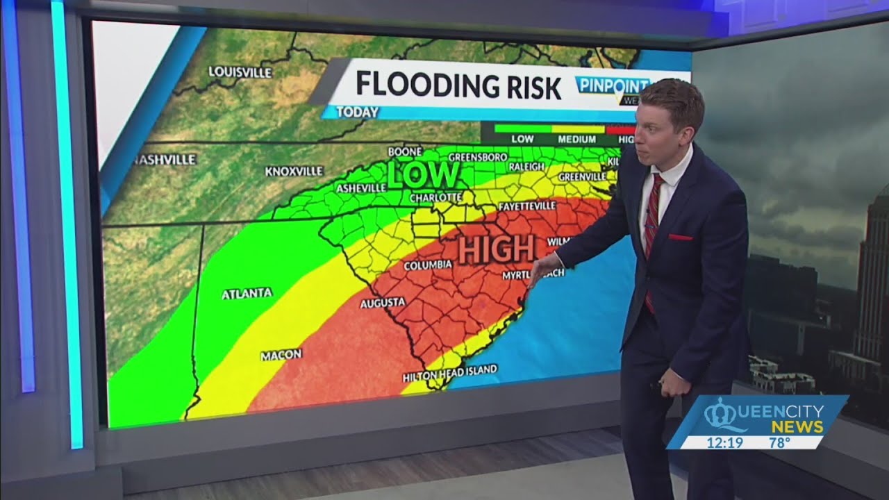 Idalia's projected impact on Charlotte and the Carolinas