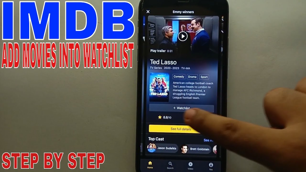 ✅ How To Add Movies Into Watchlist On IMDb 🔴