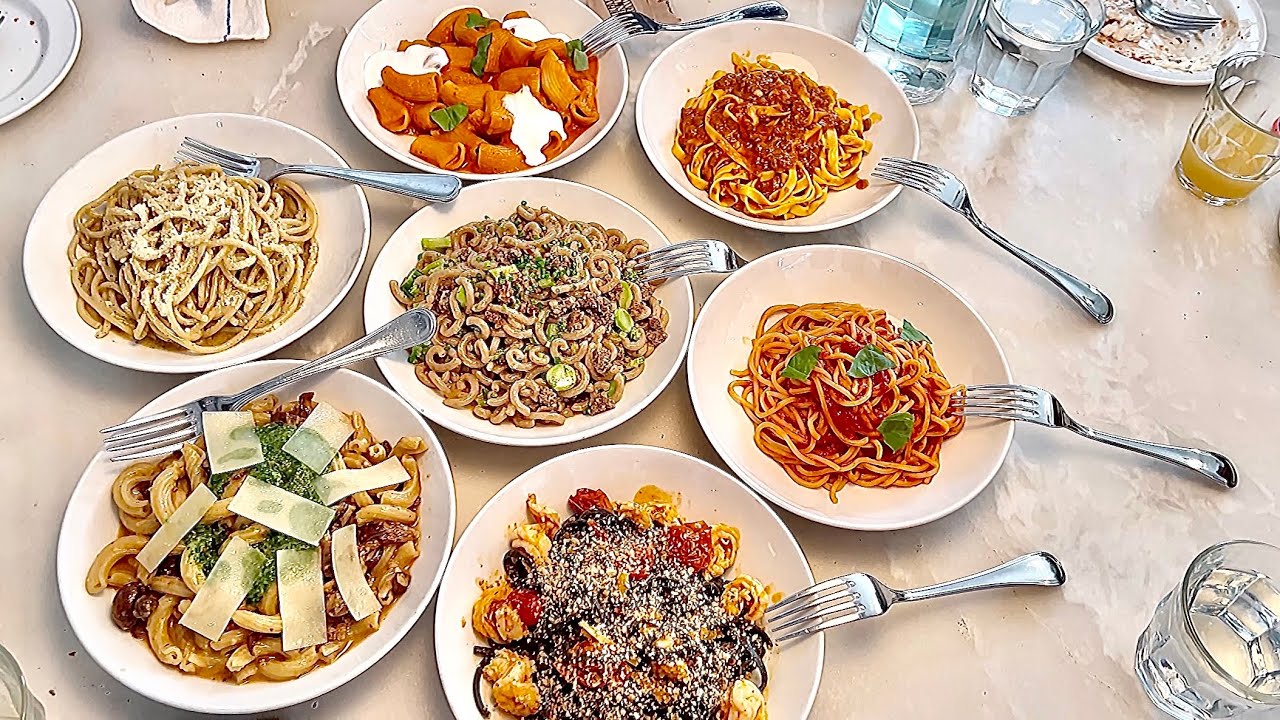 LA PECORA BIANCA FAMOUS ITALLIAN RESTAURANT REVIEW @ SOHO NEW YORK USA MANHATTAN