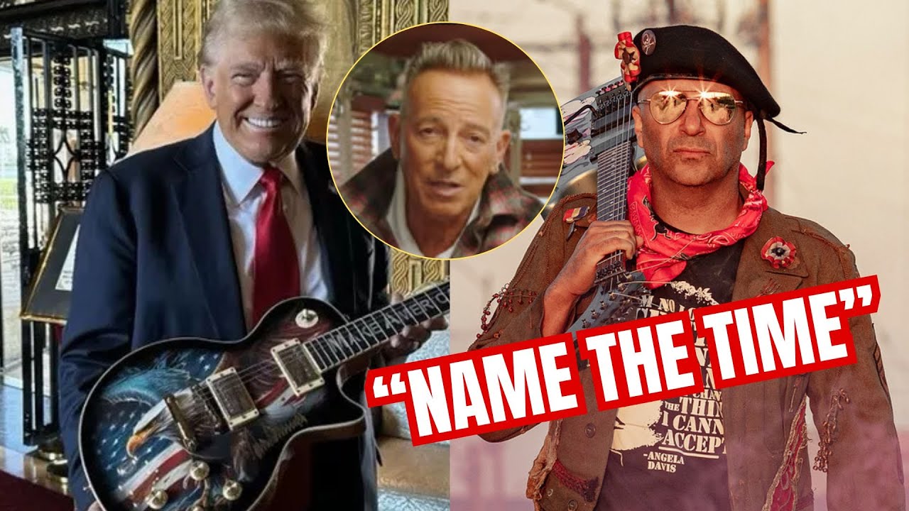 Rage Against The Machine's Tom Morello Challenges Donald Trump