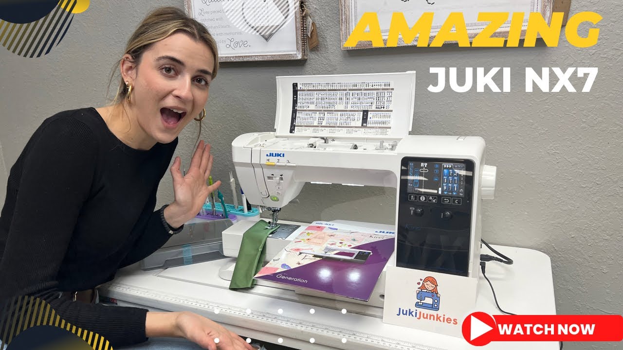 JUKI NX7 OVERVIEW! BEST SEWING MACHINE?