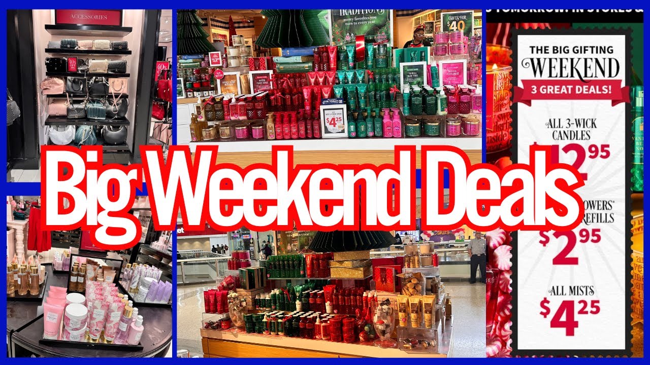 Victoria's Secret Black Friday 2023 | Black Friday Deals | Bath & Body Works Deals |#shoppingvlog