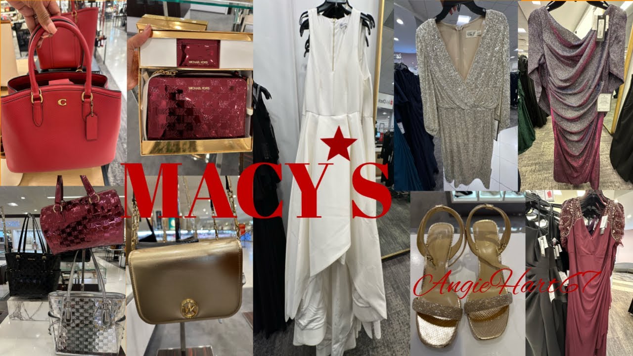 MACY’S ✨*DRESSES * HANDBAGS *SHOES @AngieHart67 #macys #hanbags