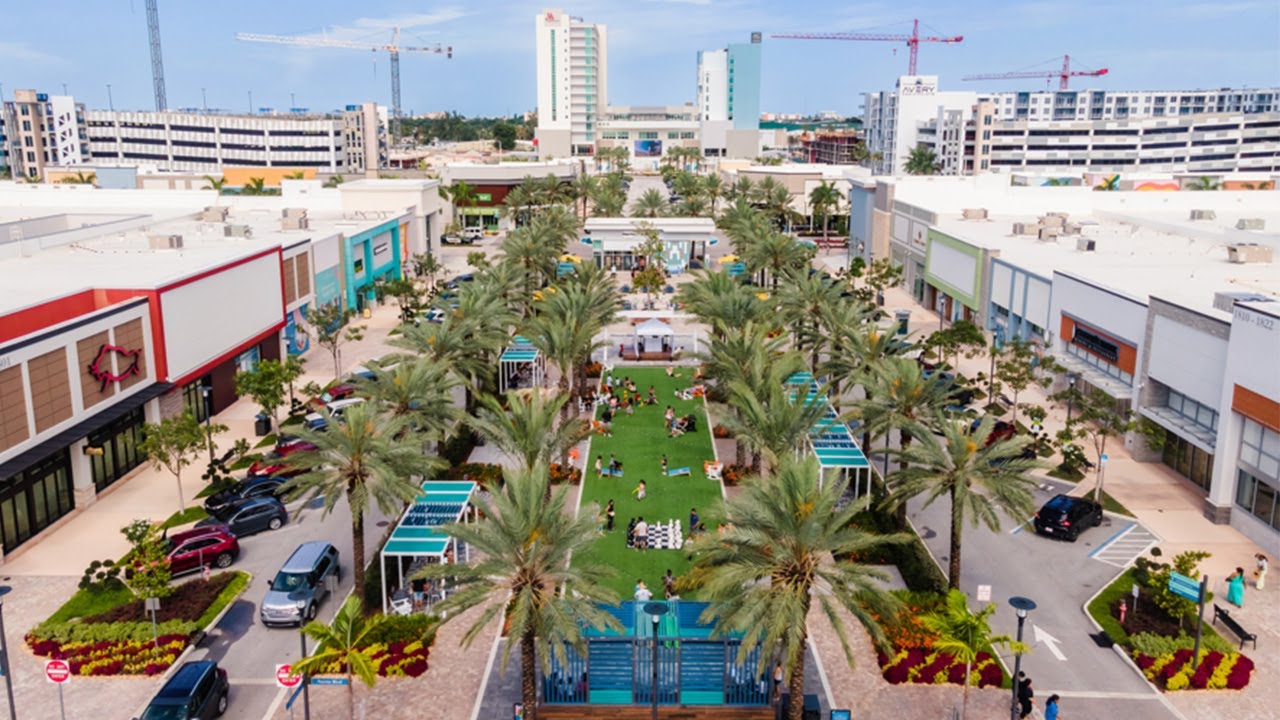 Dania Pointe Day Time Aerial