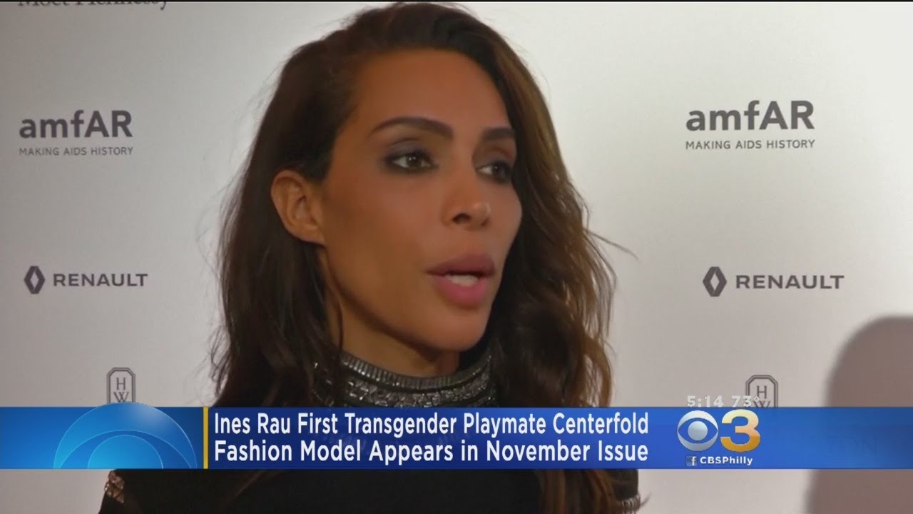 Ines Rau First Transgender Playmate Centerfold