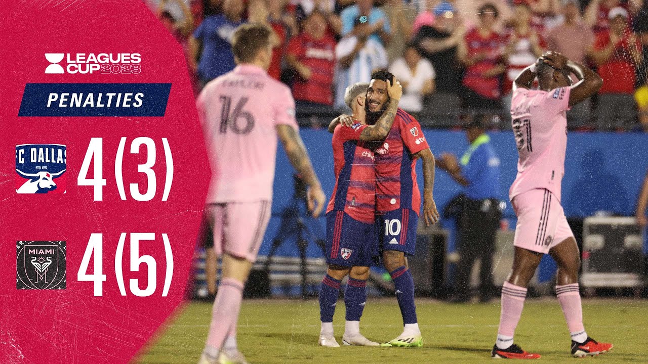 FC Dallas vs. Inter Miami CF Leagues Cup Highlights | August 6, 2023