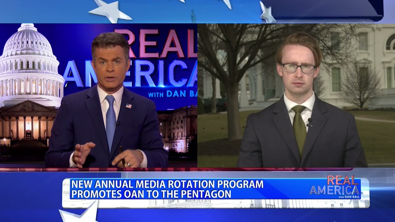 REAL AMERICA -- Dan Ball W/ Daniel Baldwin, OAN Gets A Seat At The Pentagon, 2/3/25